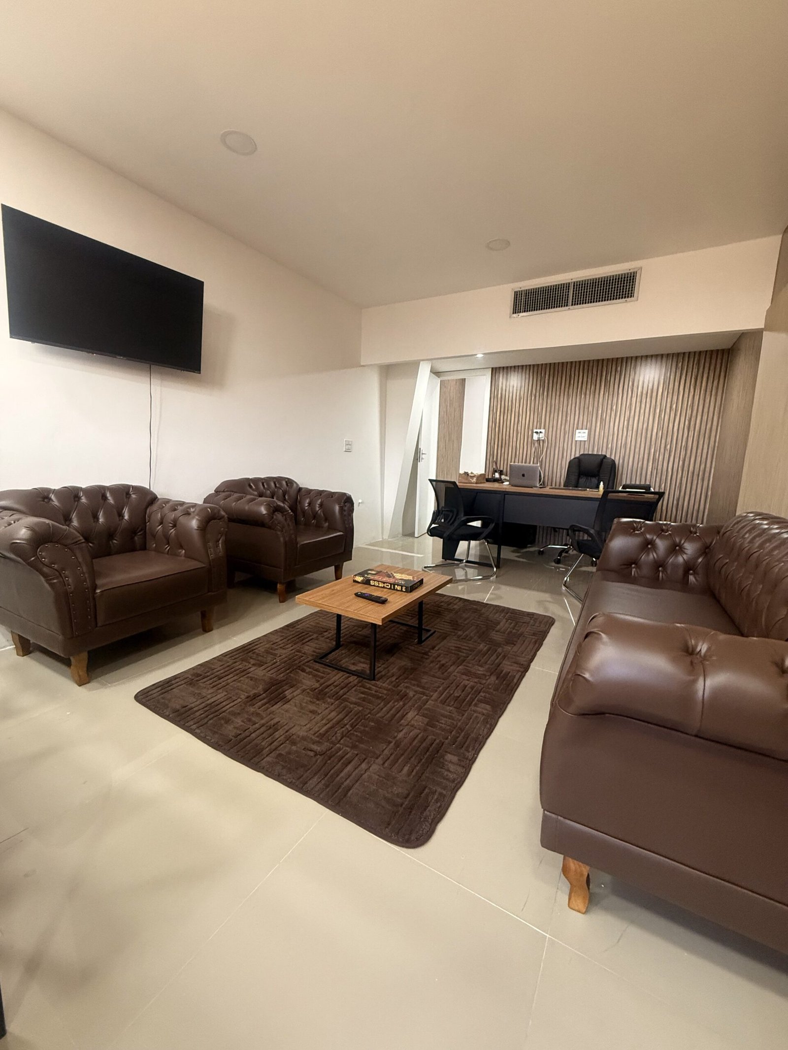 Espaço para avaliação privativa e com total segurança.